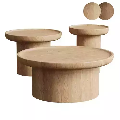 Modern Round Findley Coffee Table