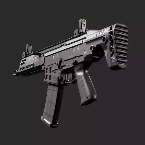 CZ Bren 3  Low-poly 3D model