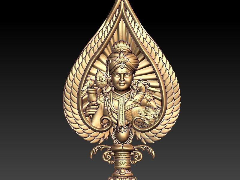 Lord Murgan Pendant  3D print model_1