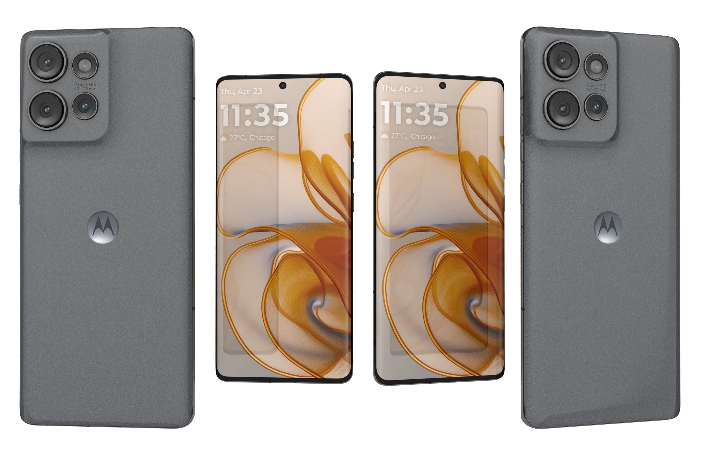 Motorola Edge 50 Koala Grey 3D model_3