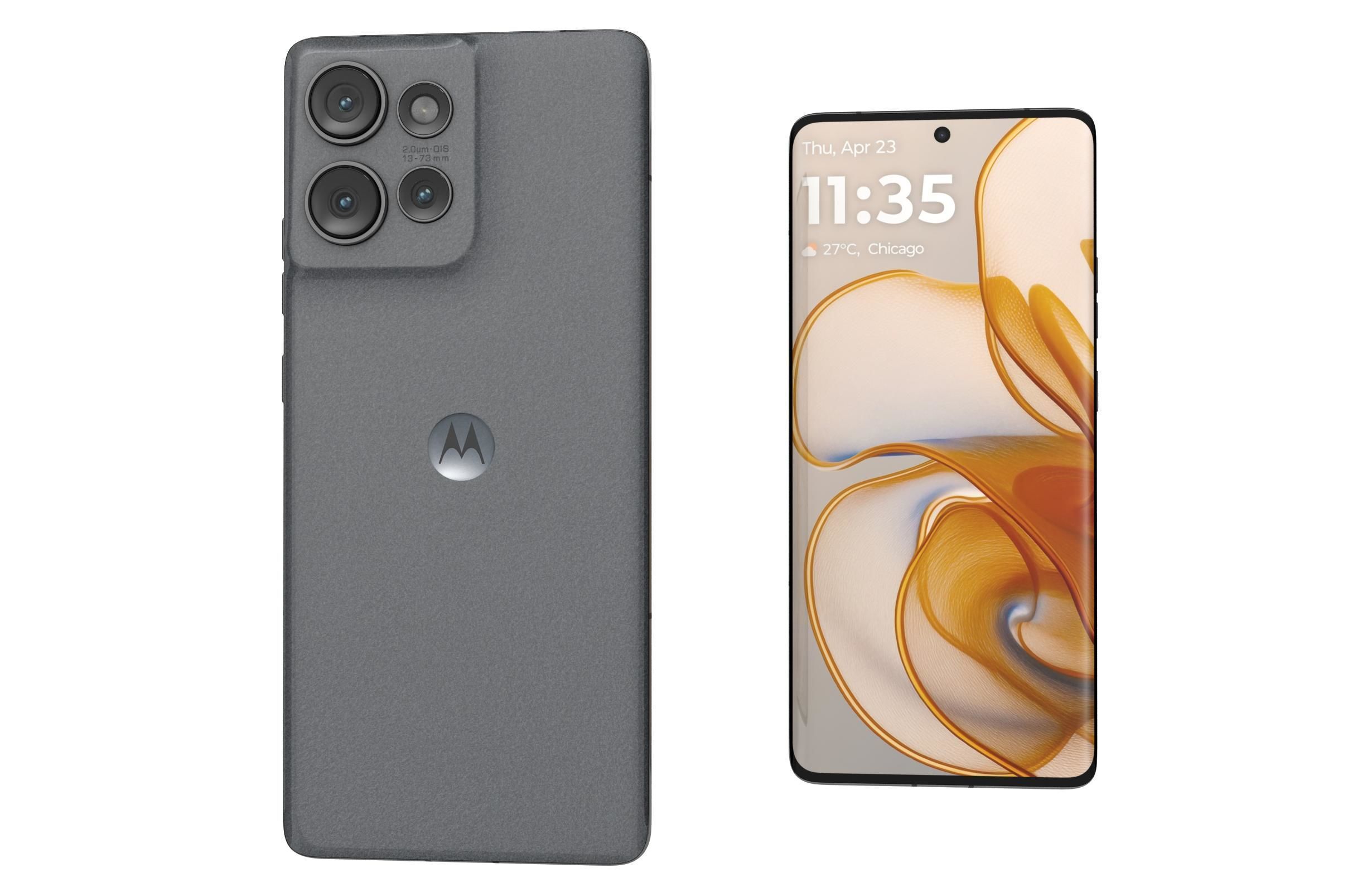 Motorola Edge 50 Koala Grey 3D model_7