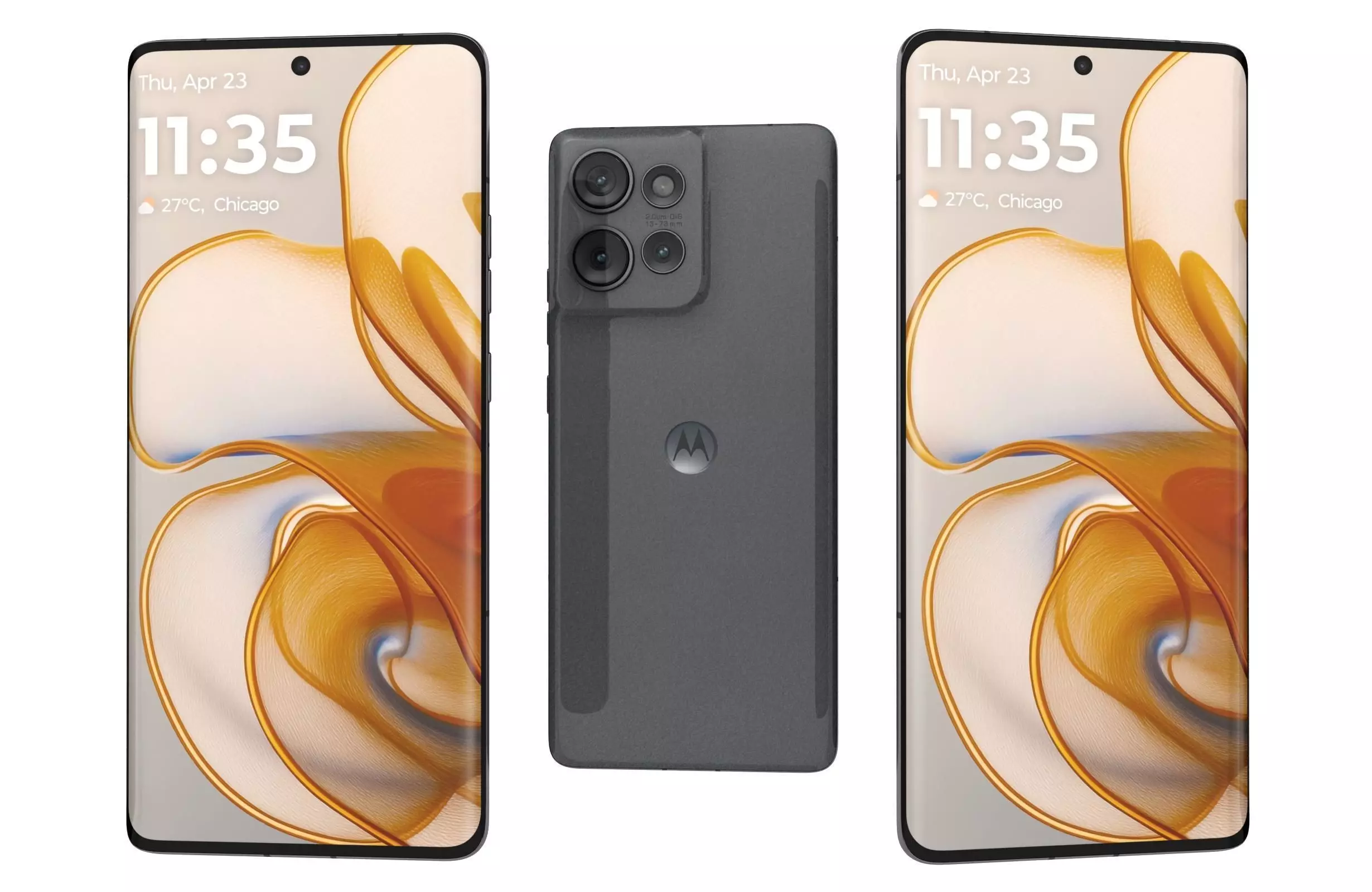 Motorola Edge 50 Koala Grey 3D model_0