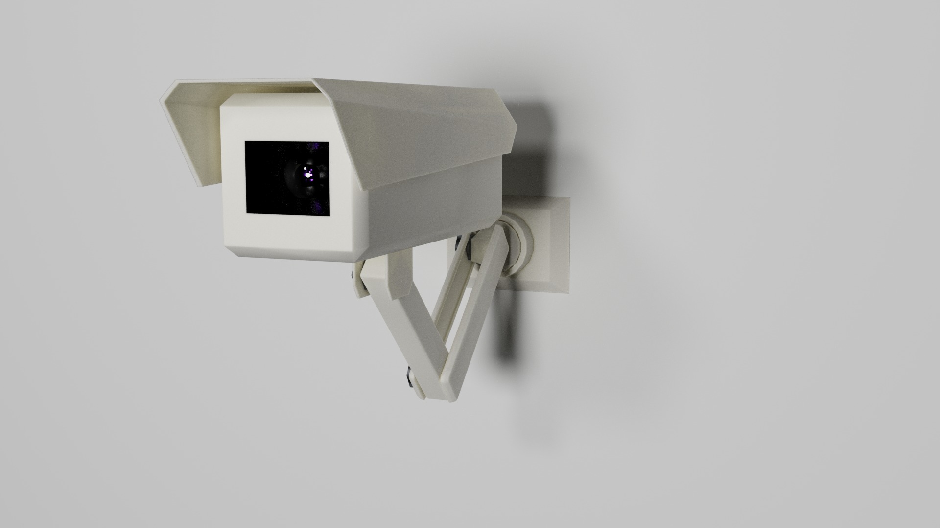 Surveillance camera 3D model_1