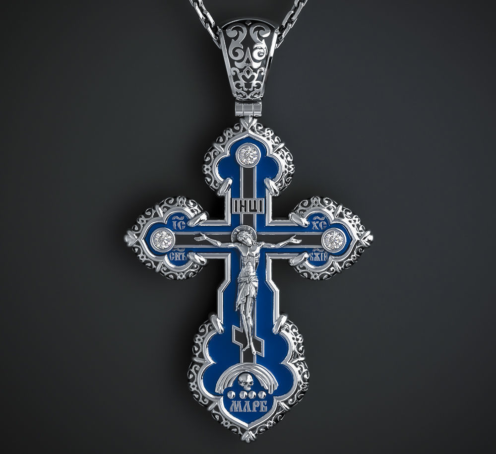 ORTHODOX CROSS 4 Printable Model 3D print model_2