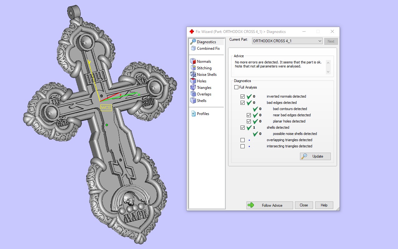 ORTHODOX CROSS 4 Printable Model 3D print model_14