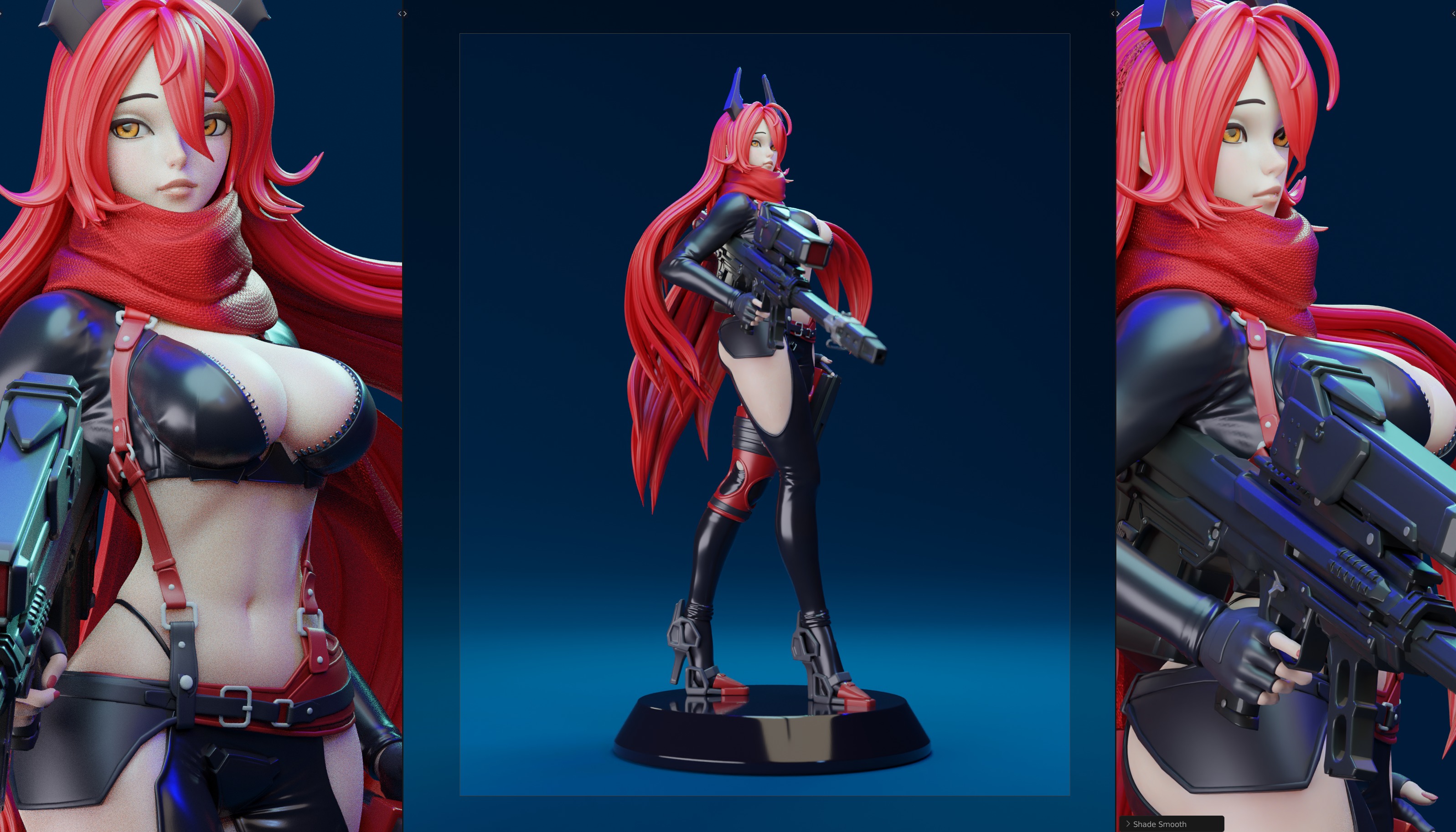 Nikke Red Hood CHARACTER BY ESM 3D print model_30