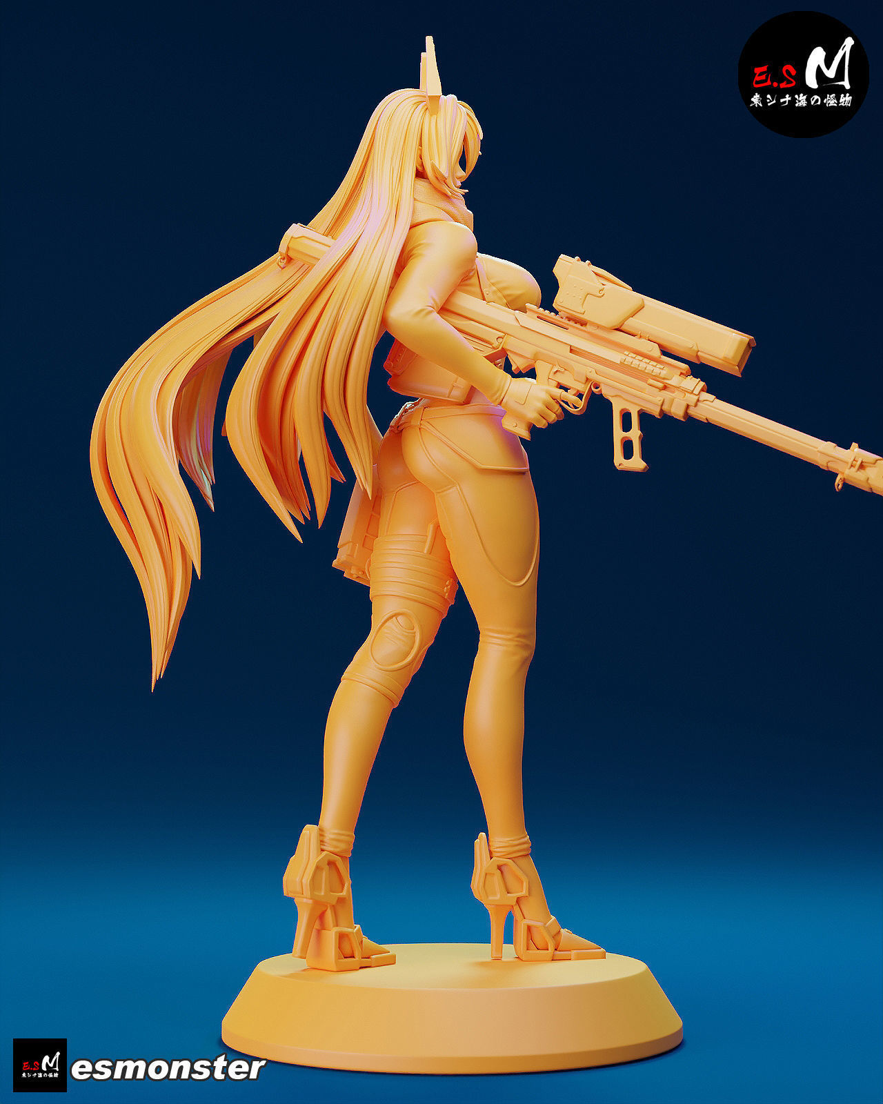 Nikke Red Hood CHARACTER BY ESM 3D print model_10