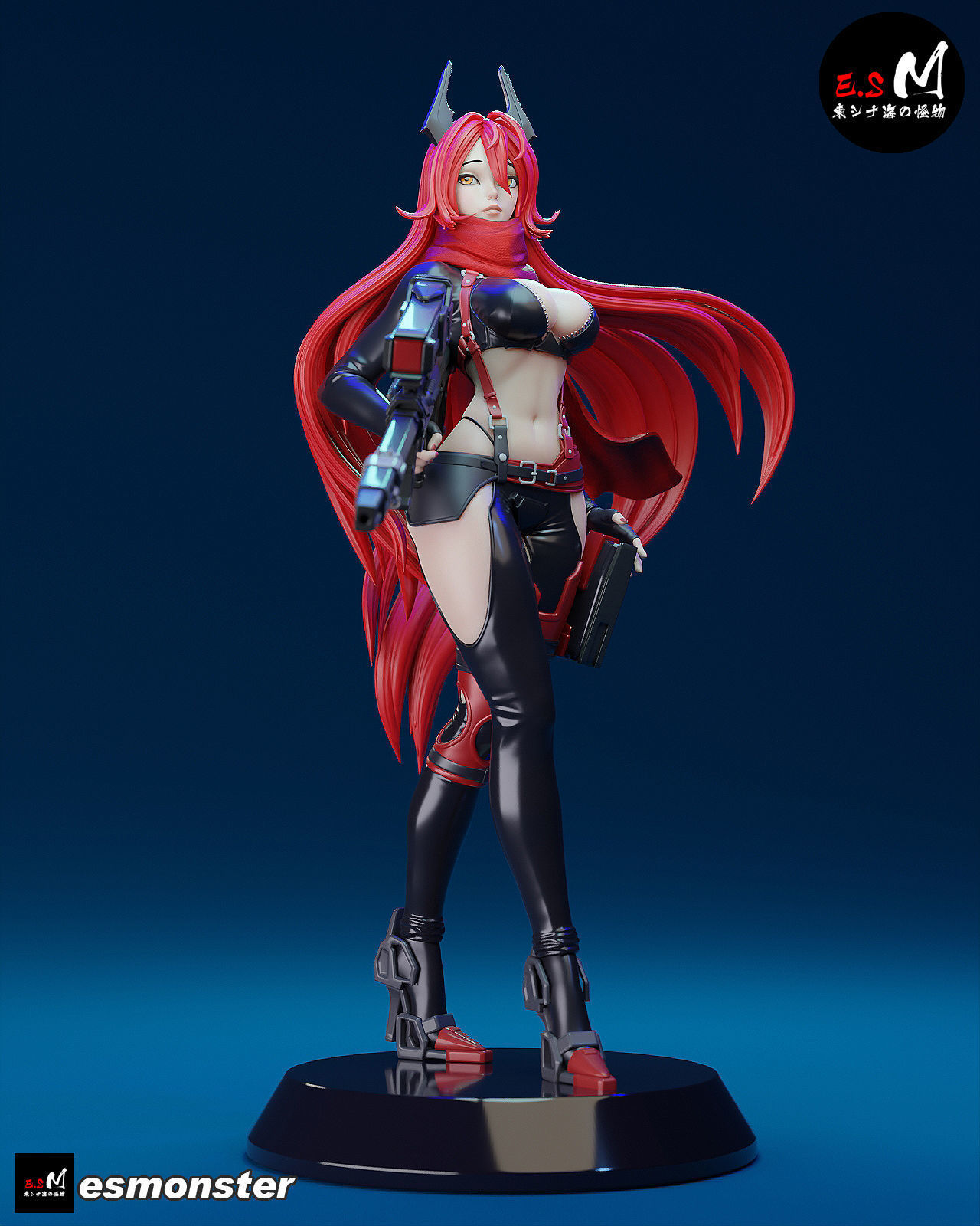 Nikke Red Hood CHARACTER BY ESM 3D print model_2