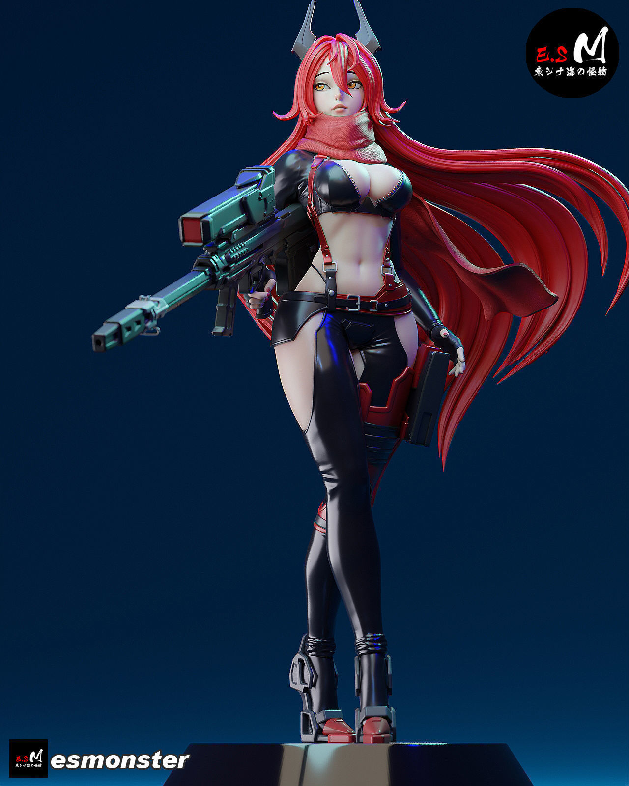 Nikke Red Hood CHARACTER BY ESM 3D print model_18