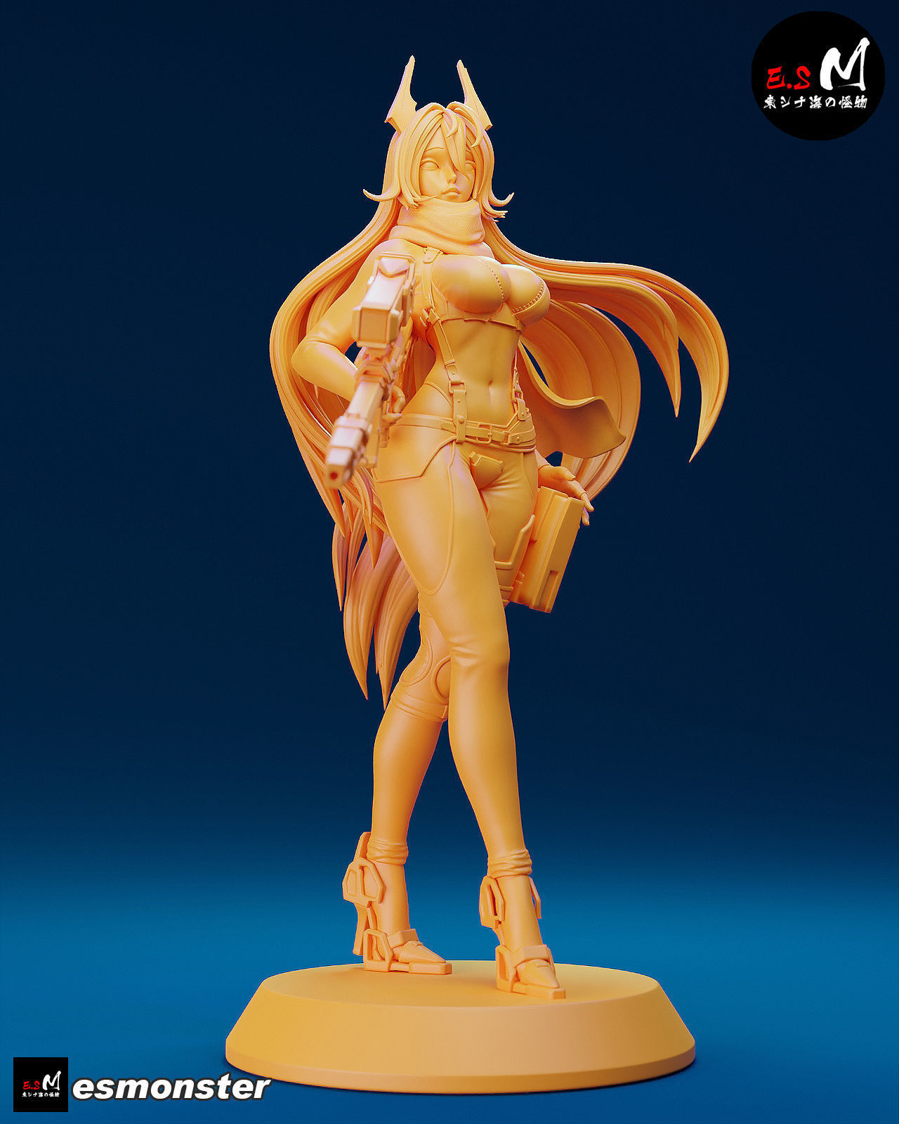 Nikke Red Hood CHARACTER BY ESM 3D print model_4