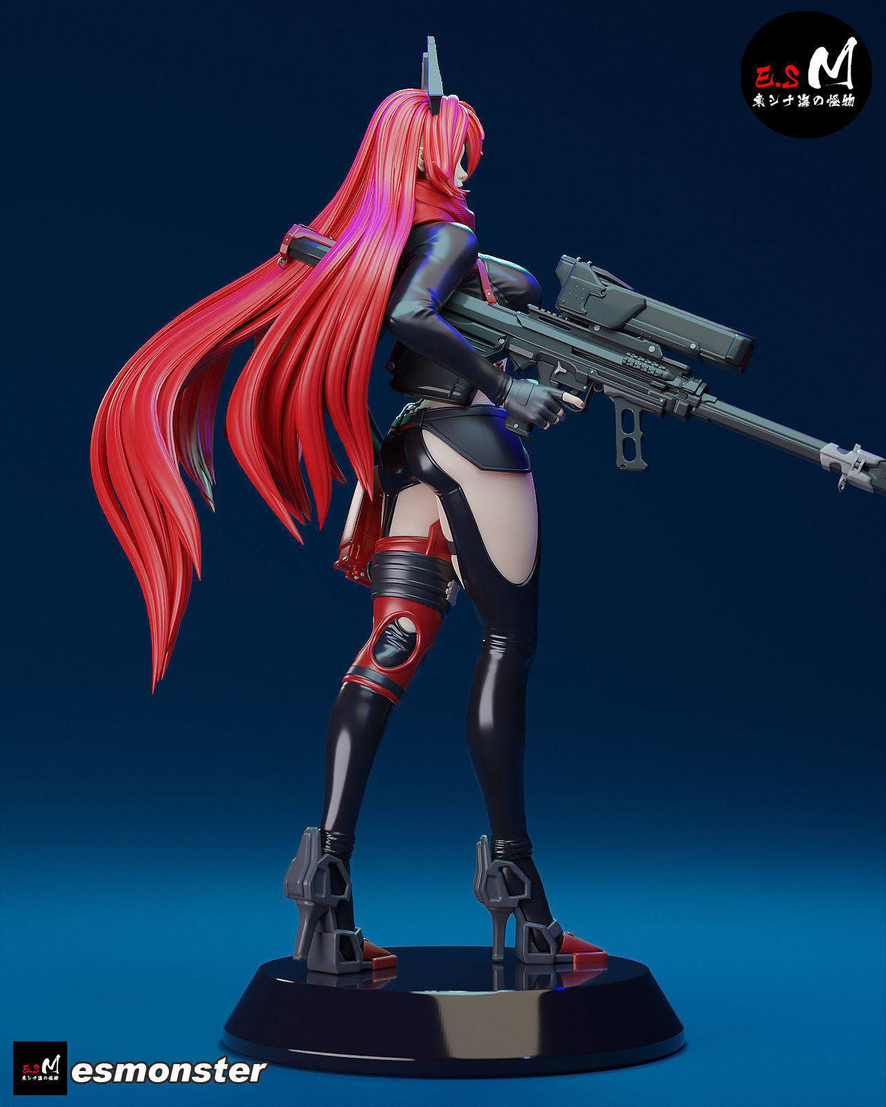 Nikke Red Hood CHARACTER BY ESM 3D print model_7