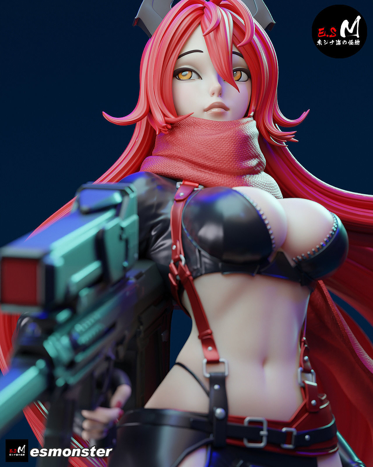 Nikke Red Hood CHARACTER BY ESM 3D print model_19