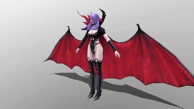 Vampire Lord Low-poly 3D model
