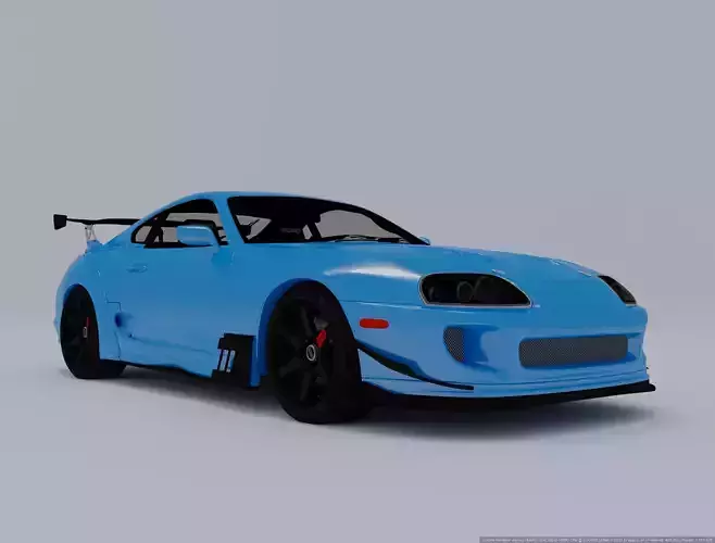 Toyota Supra A80 3D model