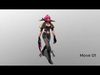 Vampire Low-poly 3D model_2