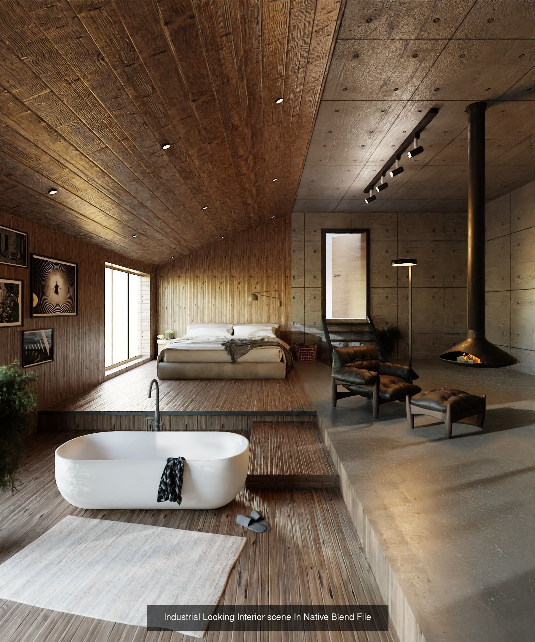 Interior bundle vol 1 by VIZFROMBLENDER 3D Model Collection_9