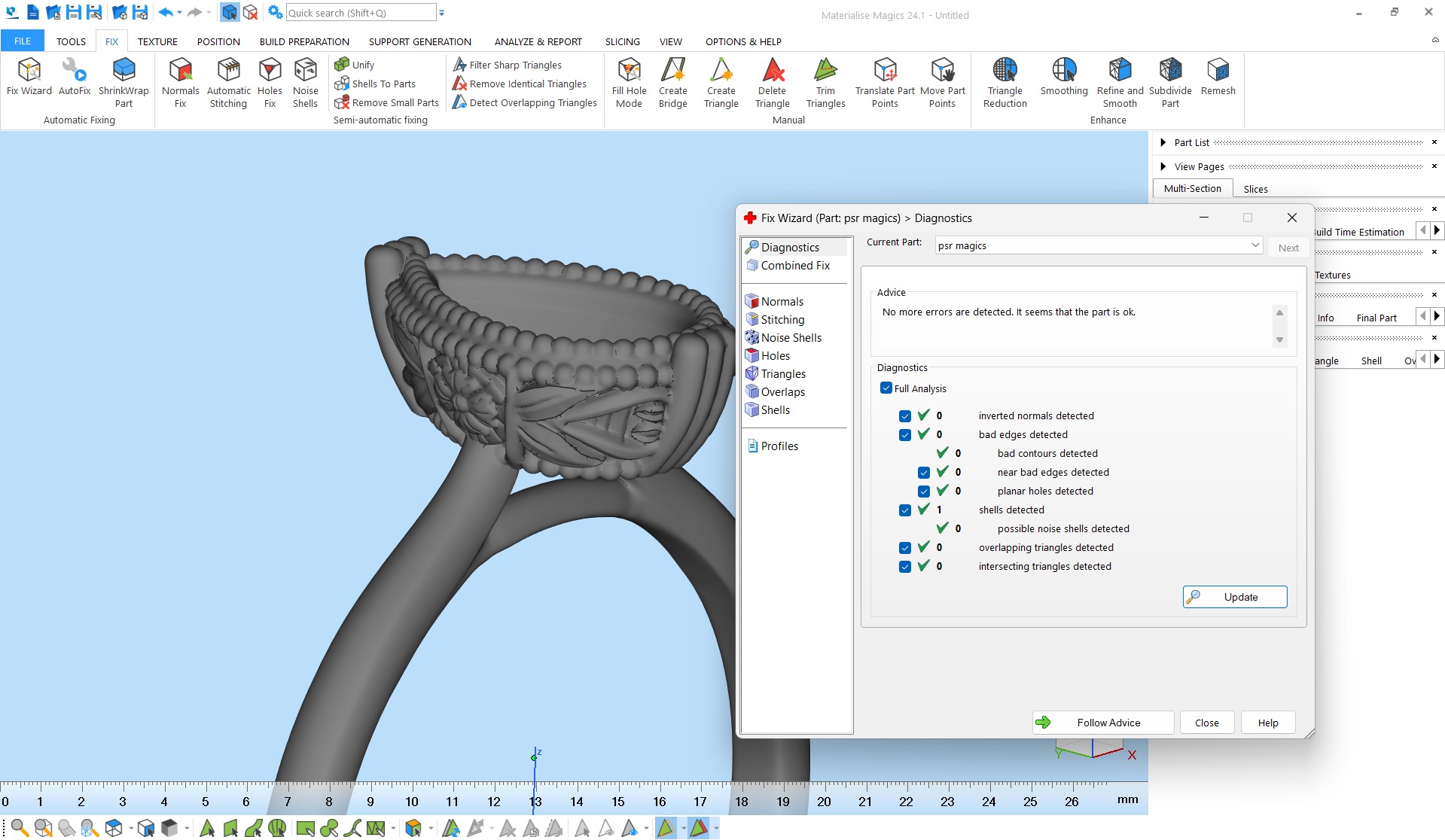 Pear Solitaire Engagement Ring 3D print model_6