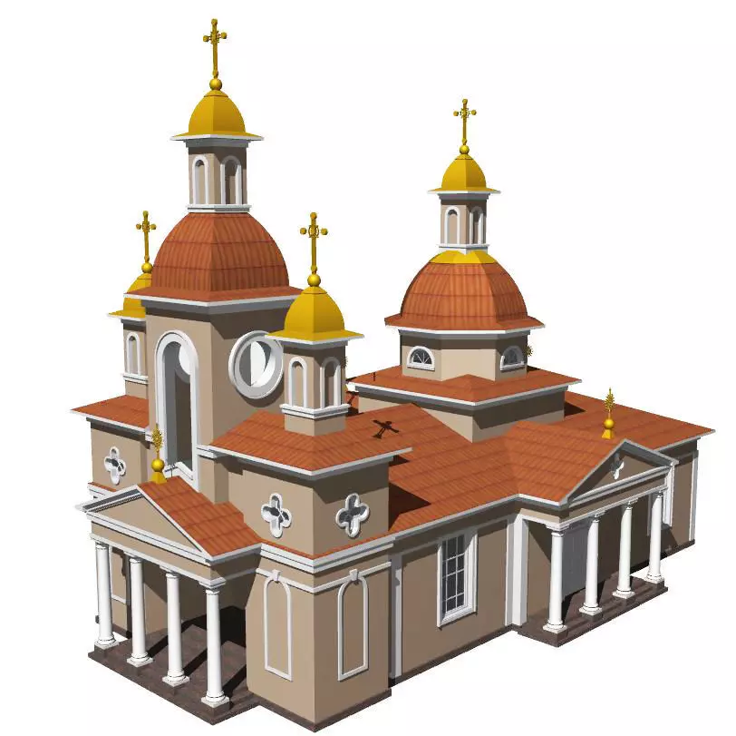 Church 3D model_0