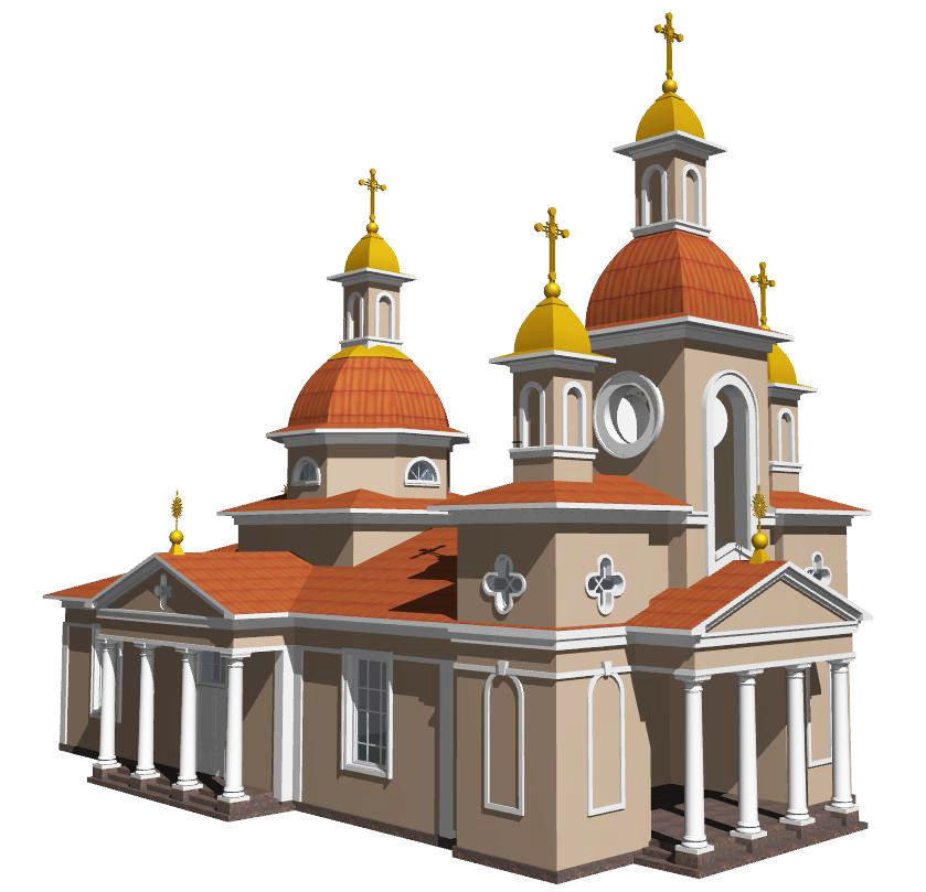 Church 3D model_4