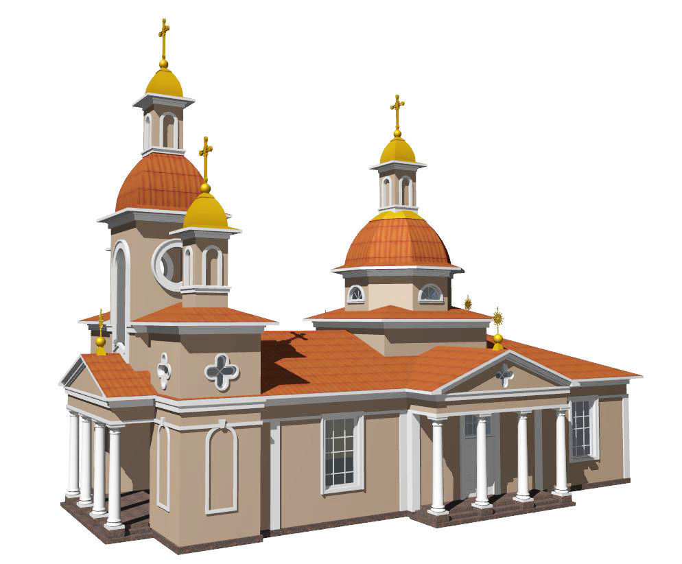 Church 3D model_1