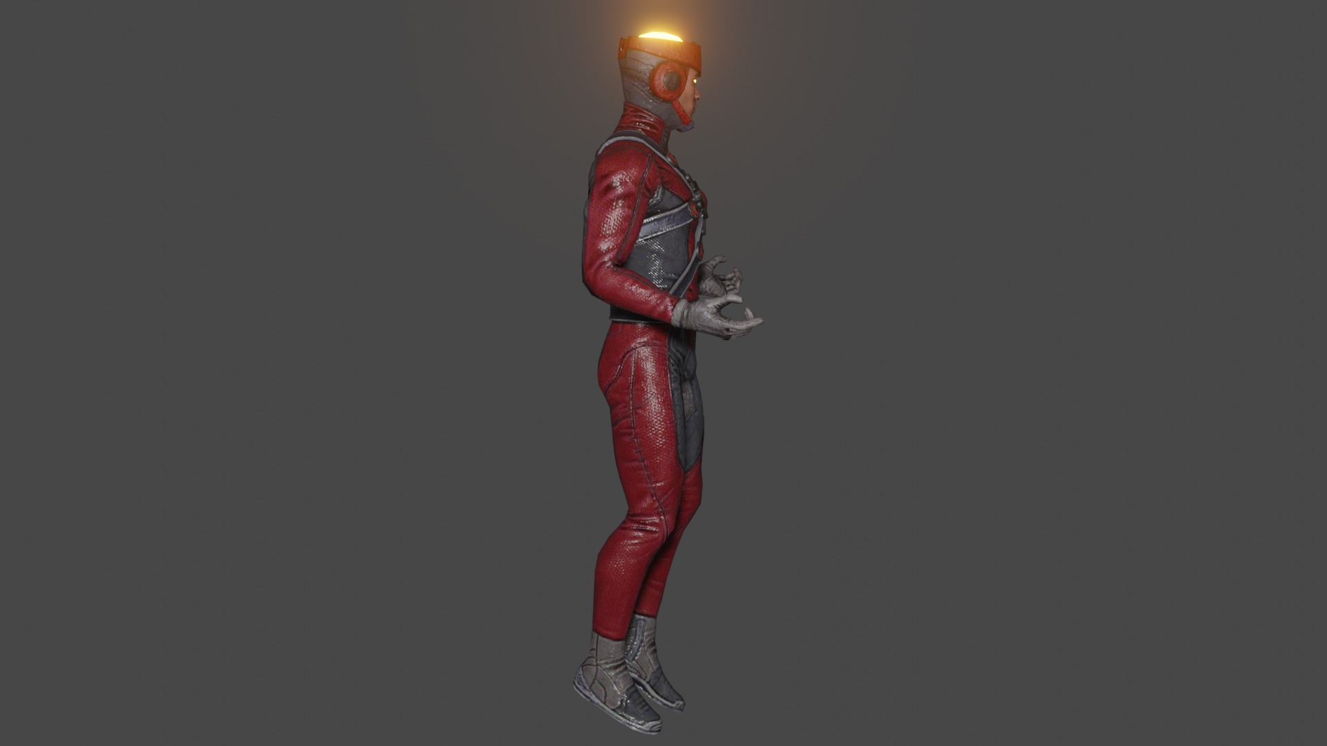 Firestorm Low-poly 3D model_2