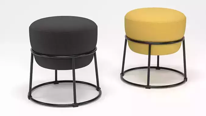 Emmislov Pouffe 3D model