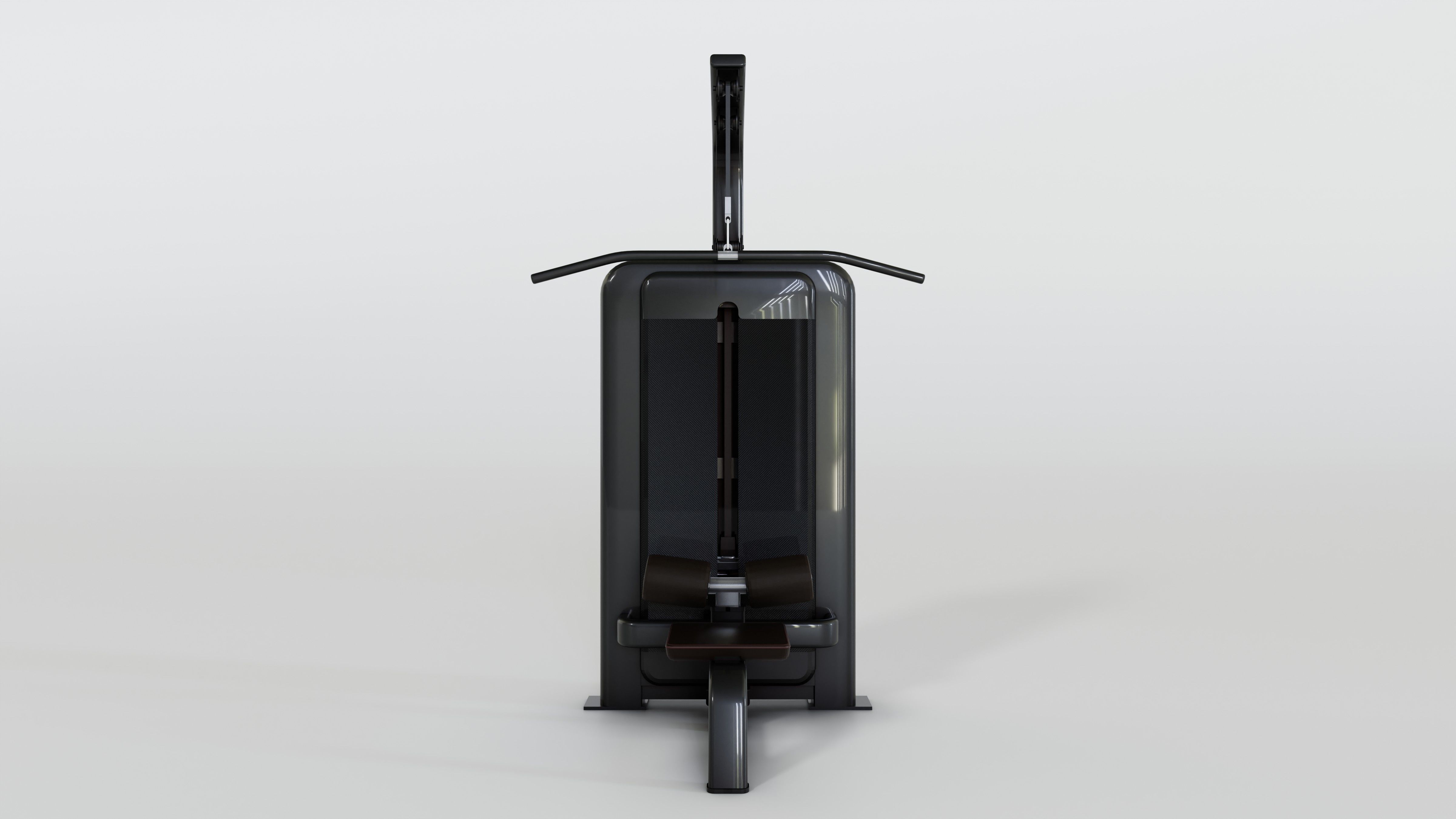  Lat Pulldown Machine 3D model_2