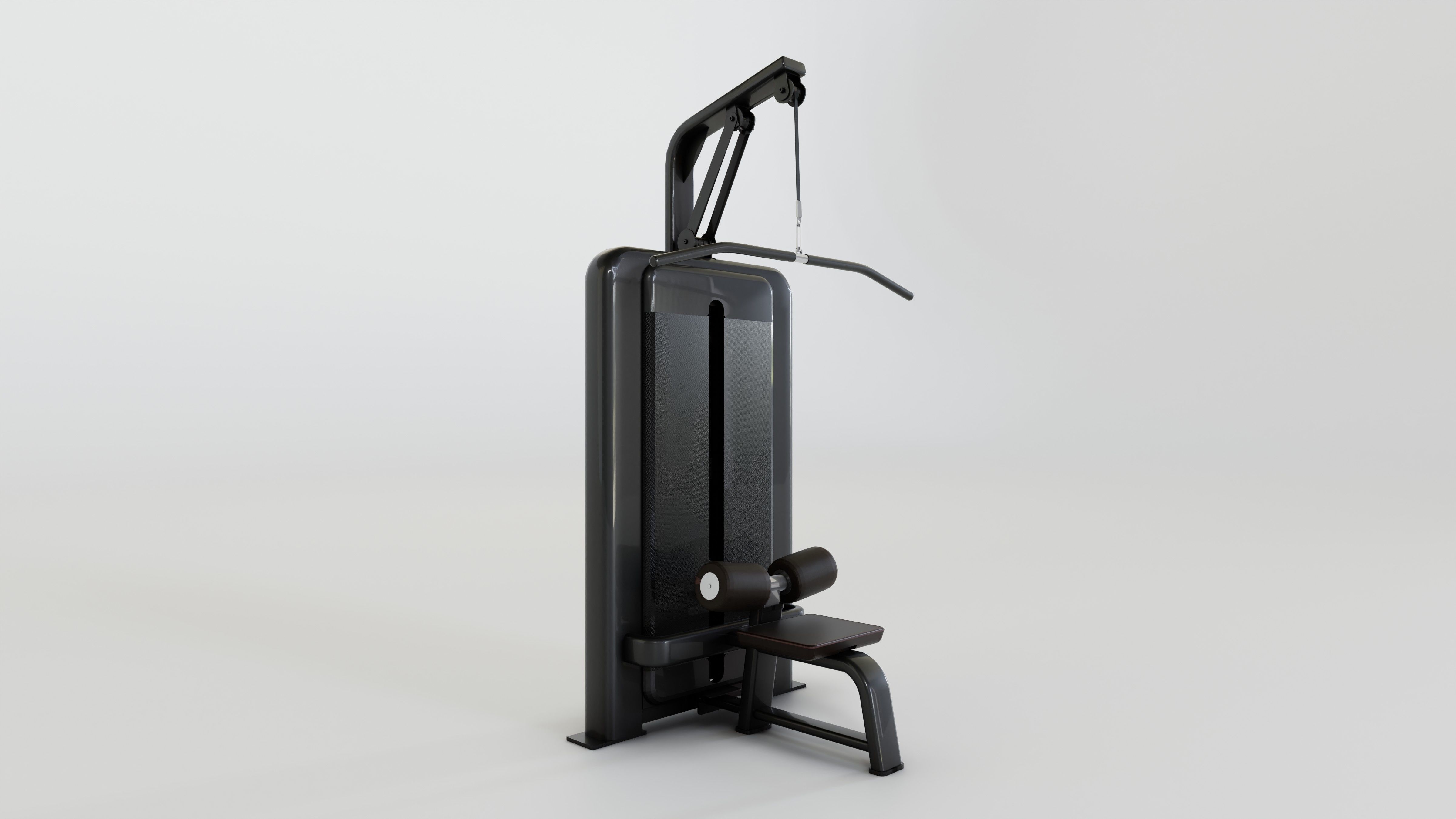  Lat Pulldown Machine 3D model_6