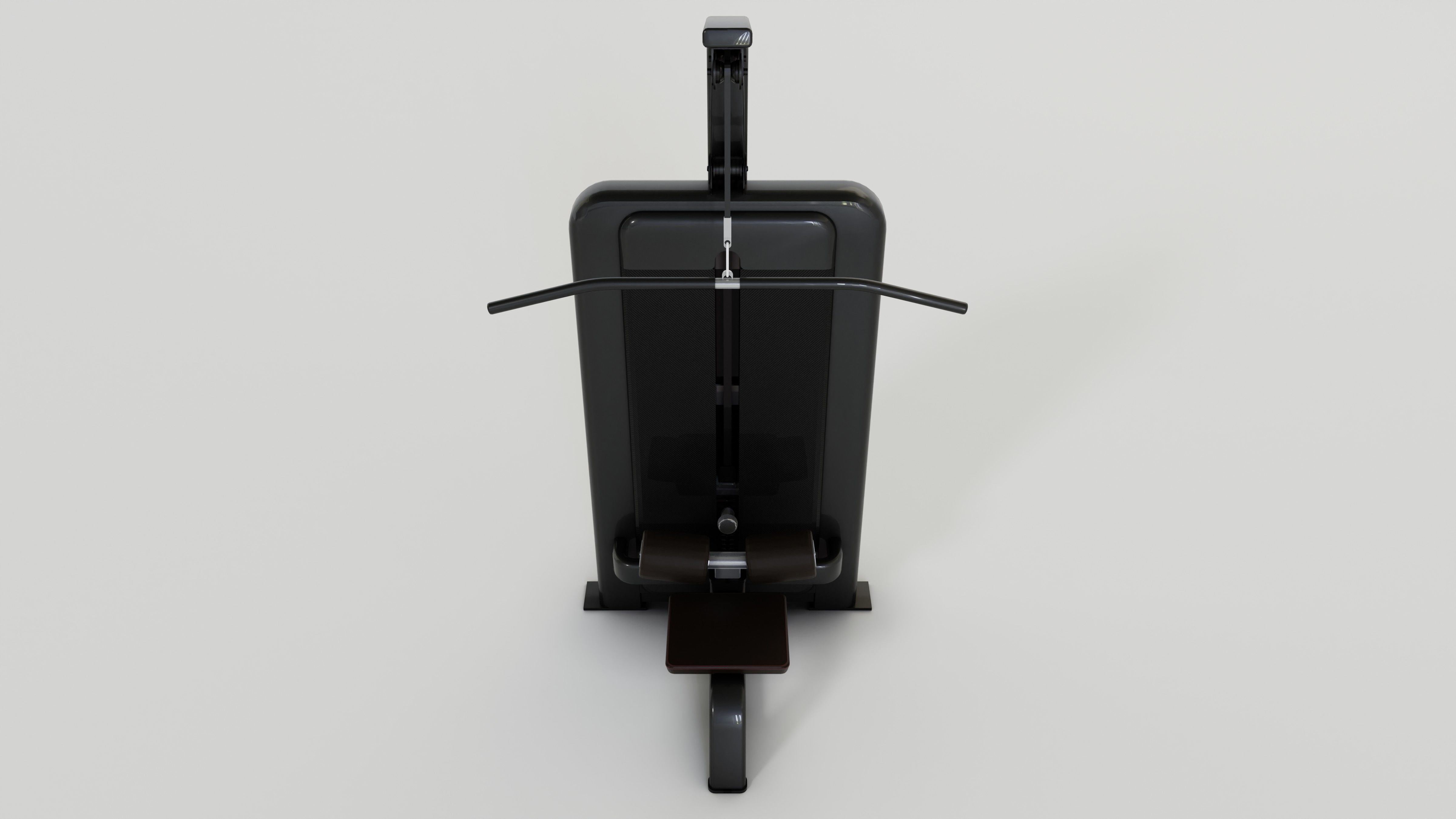  Lat Pulldown Machine 3D model_3