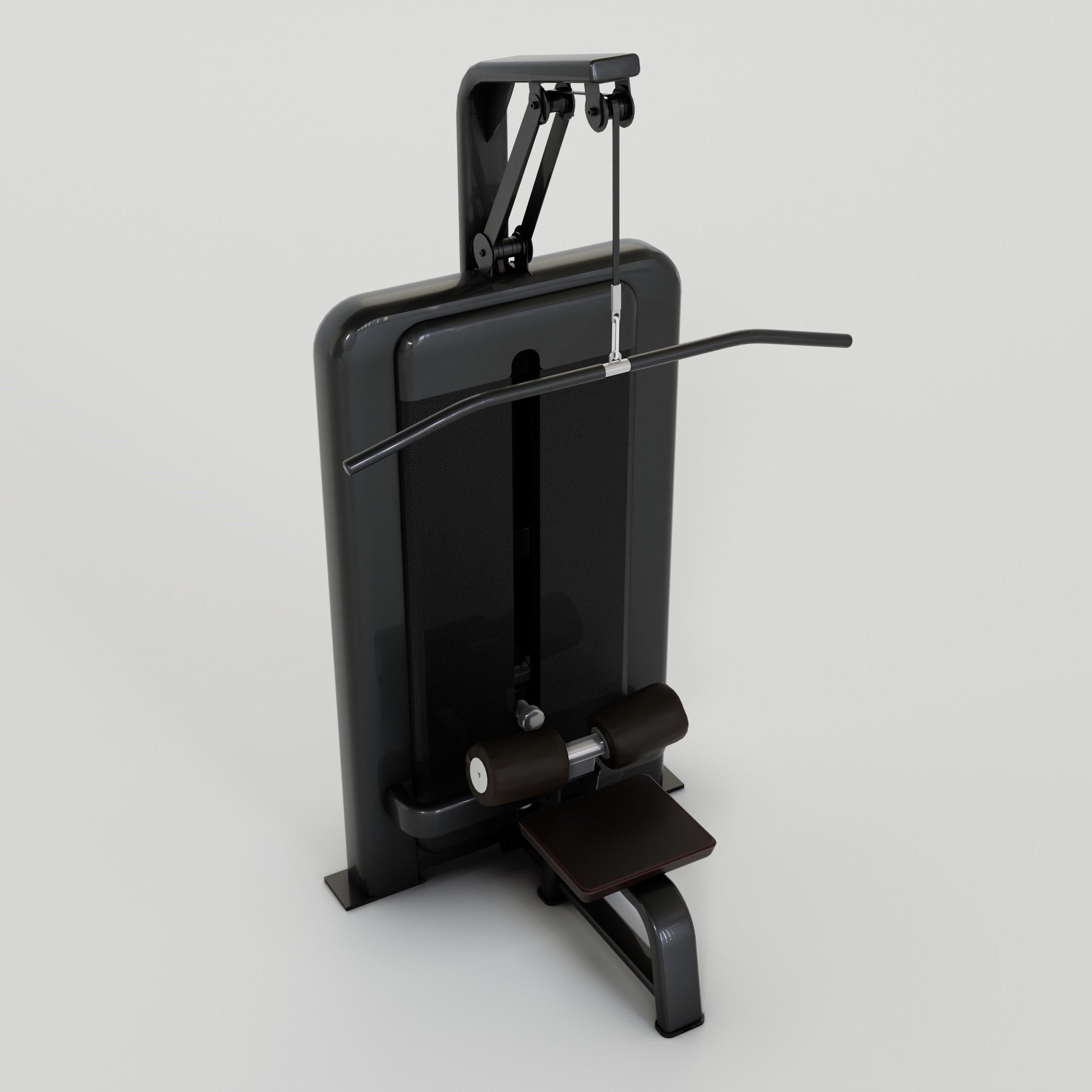  Lat Pulldown Machine 3D model_9