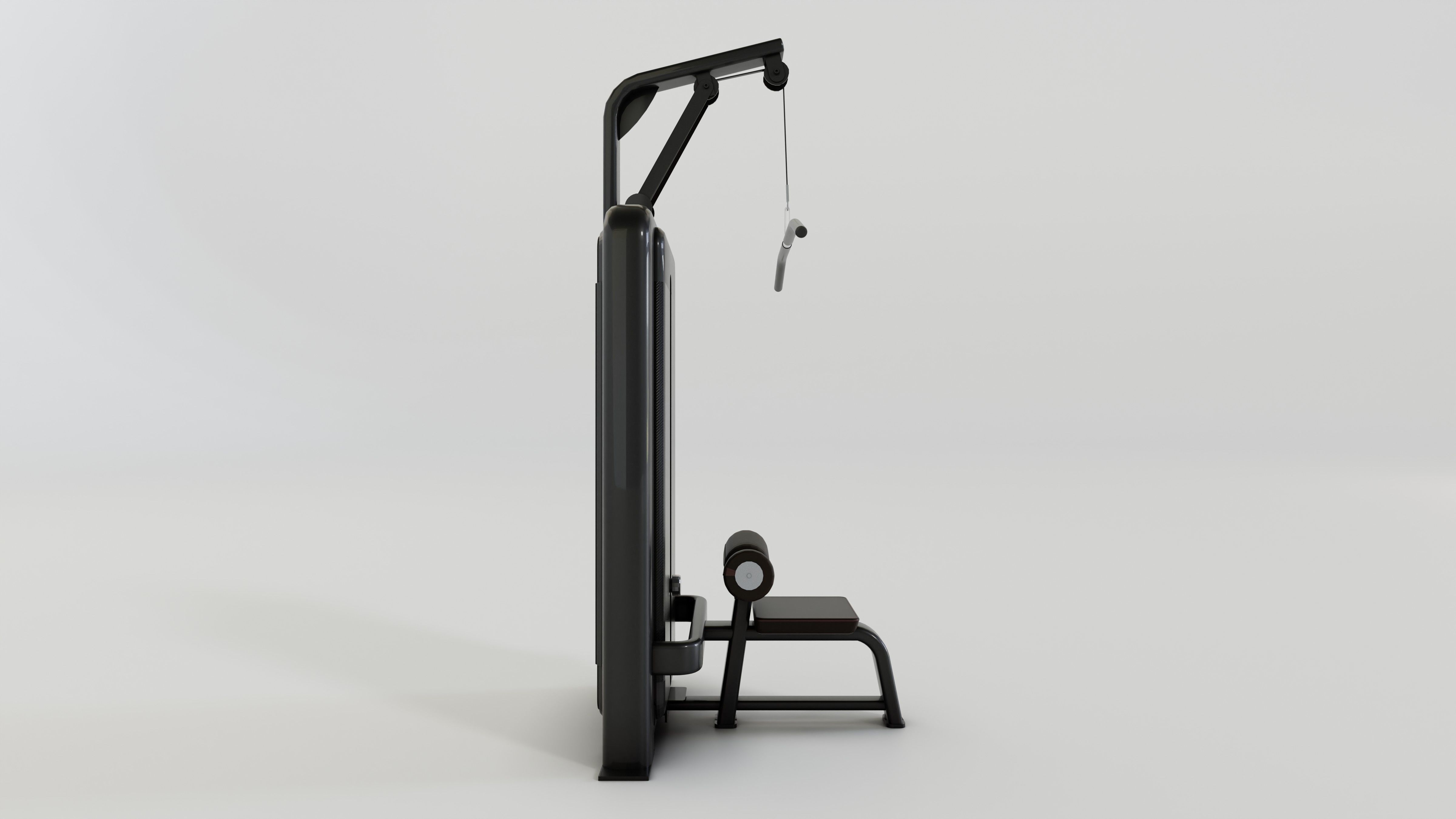  Lat Pulldown Machine 3D model_5