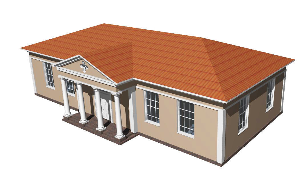 classic building 3D model_1
