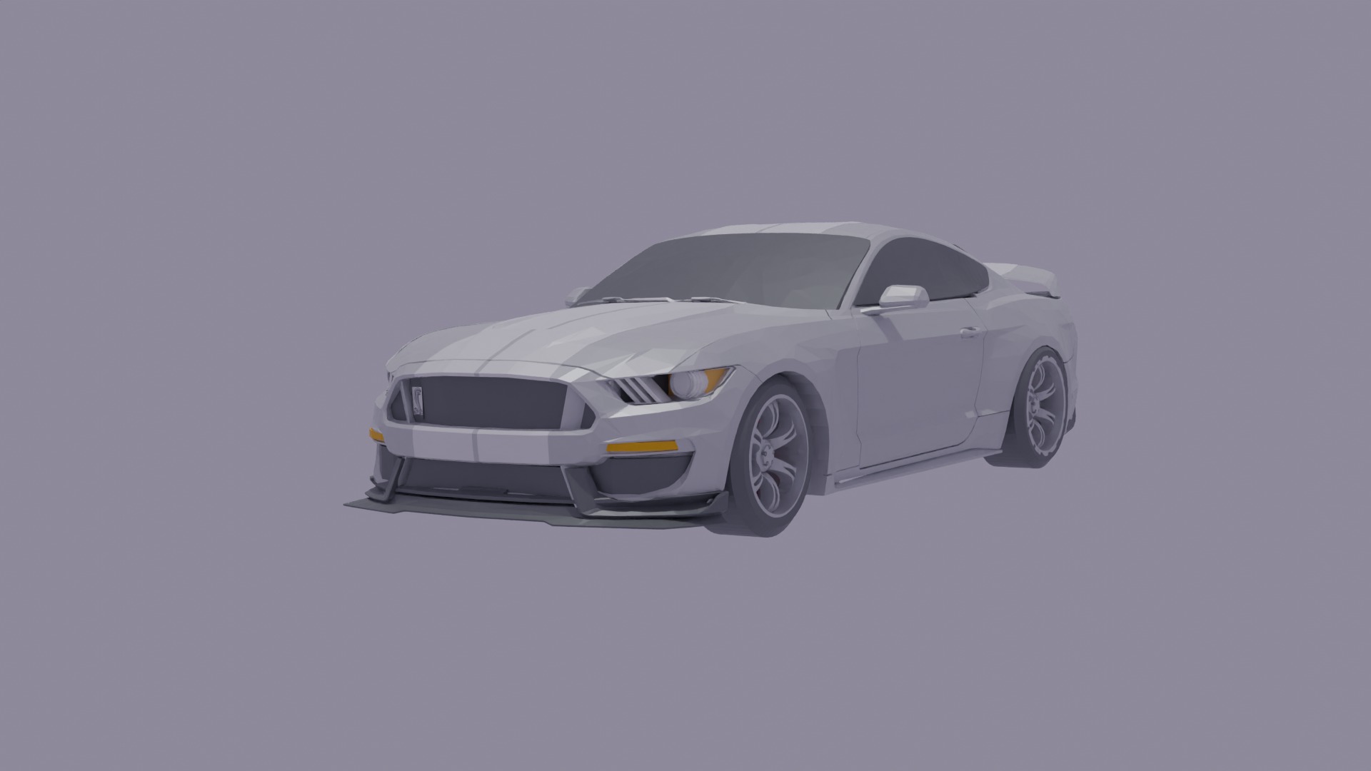 2017 Ford Mustang Shelby GT350R 3D model 3D model_2