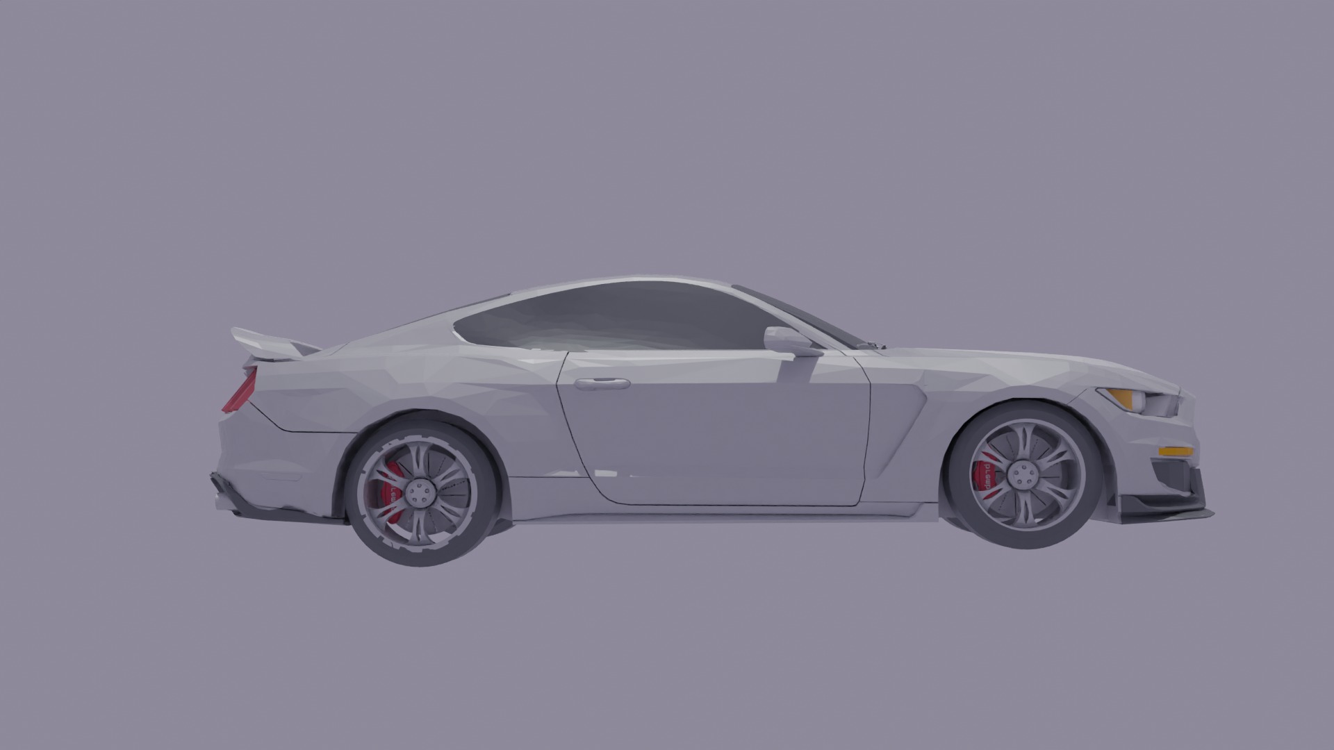 2017 Ford Mustang Shelby GT350R 3D model 3D model_5