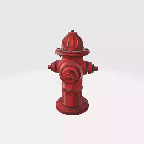 Red Fire Hydrant