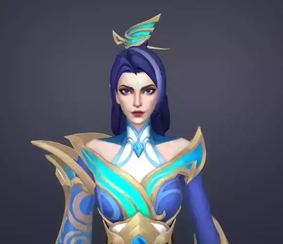 diana 3D model