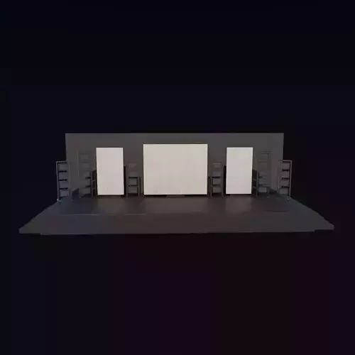 Concert Stage  3D model