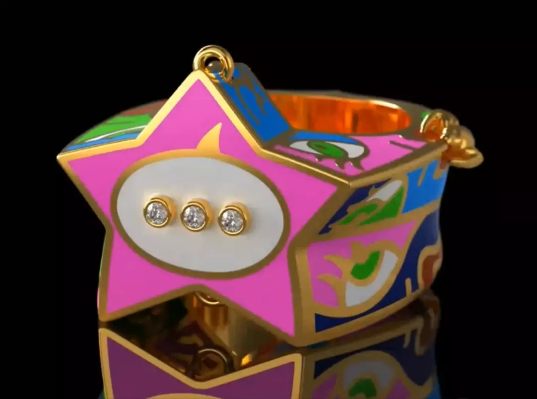 ring star 3D print model