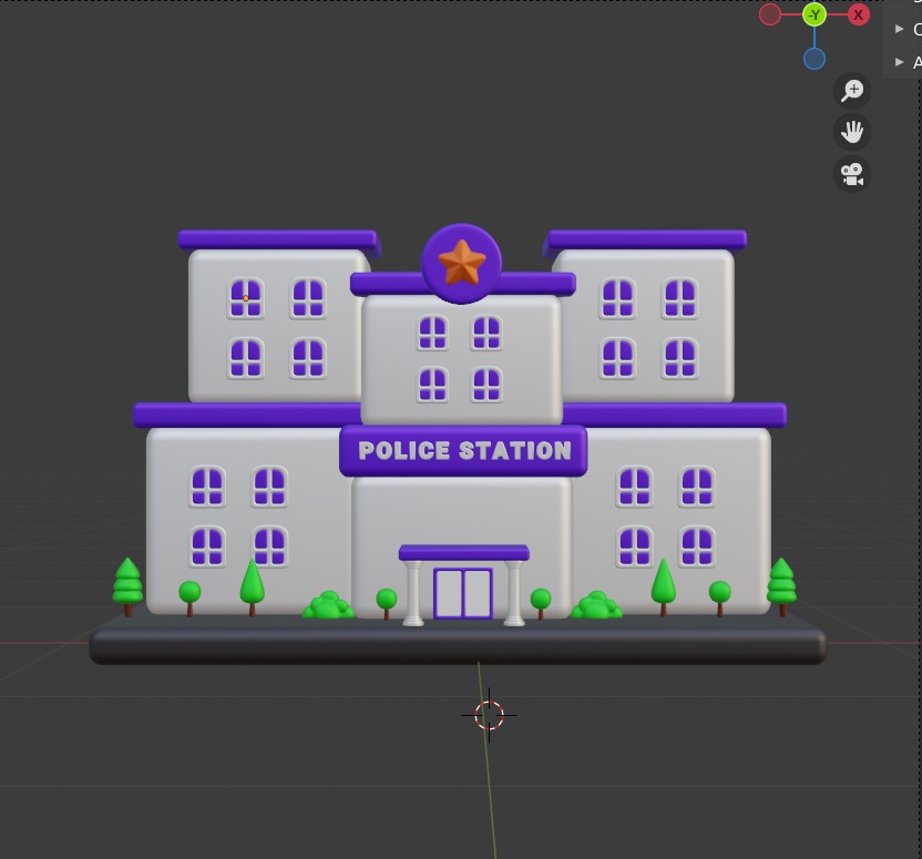 Real State 3d Illustration  Icon Pack 3D model_94