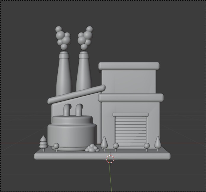 Real State 3d Illustration  Icon Pack 3D model_9