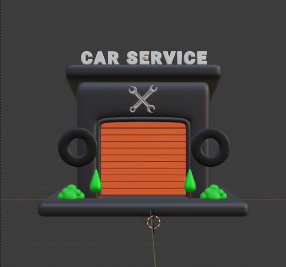 Real State 3d Illustration  Icon Pack 3D model_17