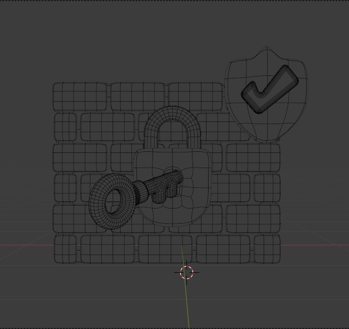 Real State 3d Illustration  Icon Pack 3D model_28