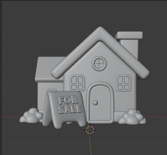 Real State 3d Illustration  Icon Pack 3D model_45