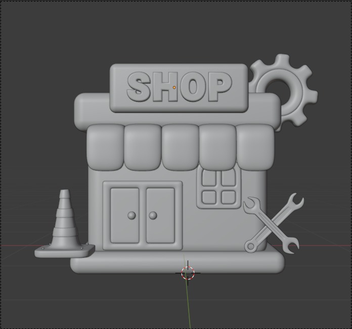 Real State 3d Illustration  Icon Pack 3D model_33