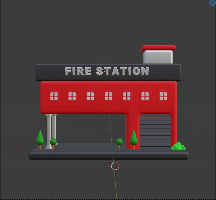 Real State 3d Illustration  Icon Pack 3D model_90