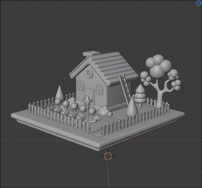 Real State 3d Illustration  Icon Pack 3D model_84