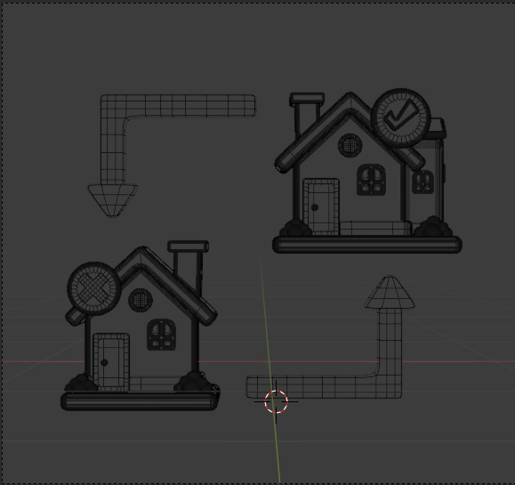 Real State 3d Illustration  Icon Pack 3D model_52