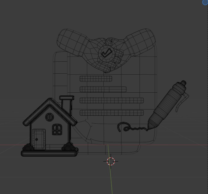 Real State 3d Illustration  Icon Pack 3D model_61