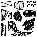 Charmeleon pokemon Low-poly 3D model_8