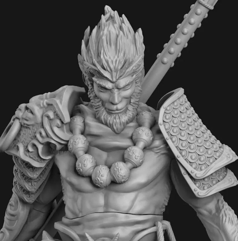 Wukong - Black Myth Wukong Fanart·Fichier 3D pour Impression 3D·Cults